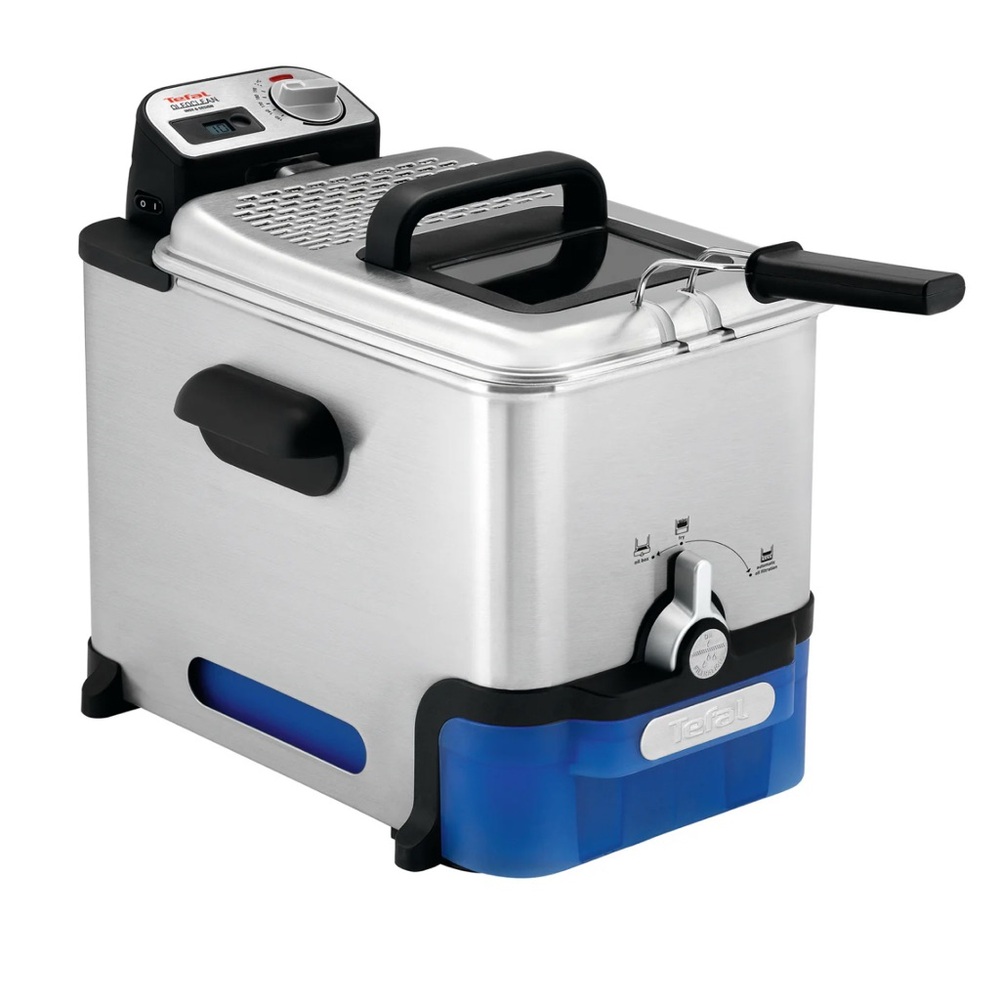 T-fal Ultimate EZ Clean Deep Fryer w/ Oil Filter, Stainless Steel, 3.5L